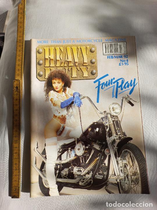 Carros e motociclos: HEAVY DUTY ISSUE NO 4 FEB/MAR 92 1992 CUSTOM BIKE MOTORCYCLE MAGAZINE REVISTA MOTOS