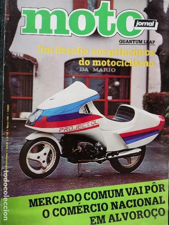 Carros e motociclos: 1986 REVISTA MOTO JORNAL - QUANTUM LEAP - NACIONAL ENDURO