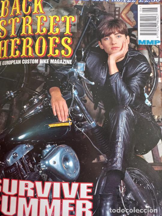 Voitures et Motocyclettes: BSH BACK STREET HEROES Issue No 122 JUNE 94 1994. THE EUROPEAN CUSTOM BIKE MAGAZINE REVISTA MOTOS