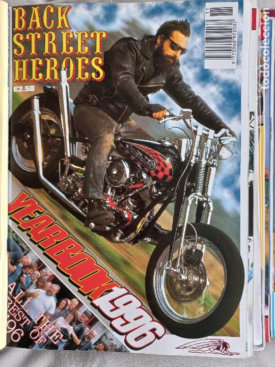 Voitures et Motocyclettes: BSH BACK STREET HEROES YEAR BOOK. YEARBOOK 96 1996 THE EUROPEAN CUSTOM BIKE MAGAZINE REVISTA MOTO