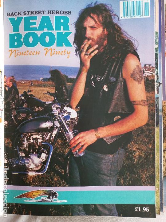 Carros e motociclos: BSH BACK STREET HEROES Issue YEAR BOOK NINETEEN NINETY 1990 THE EUROPEAN CUSTOM BIKE MAGAZINE