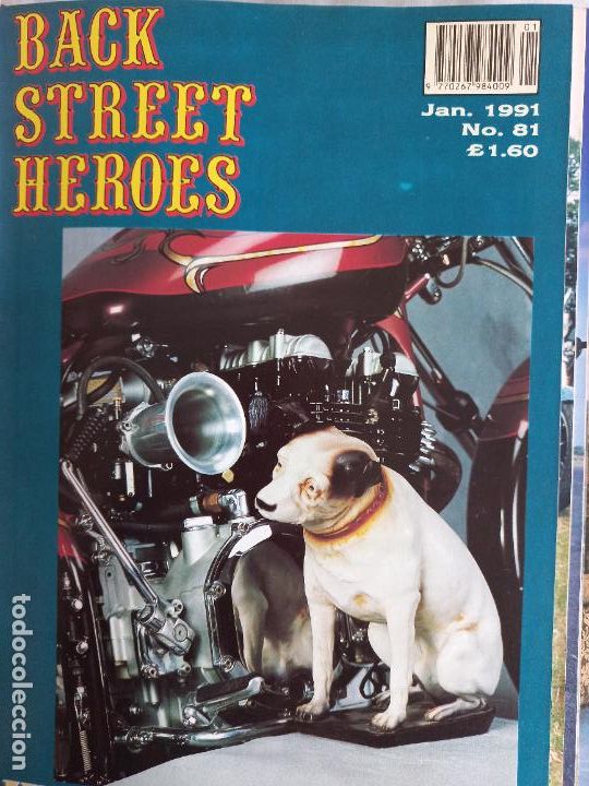 Carros e motociclos: BSH BACK STREET HEROES Issue No 81 JANUARY 91 1991 THE EUROPEAN CUSTOM BIKE MAGAZINE CON POSTER