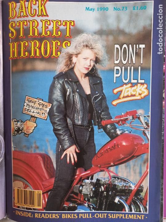 Voitures et Motocyclettes: BSH BACK STREET HEROES Issue No 73 MAY 1990 THE EUROPEAN CUSTOM BIKE MAGAZINE REVISTAMOTOS