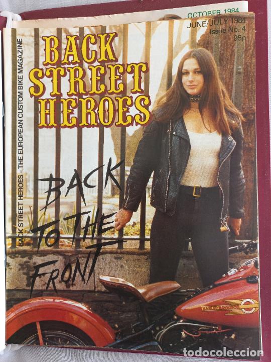 Voitures et Motocyclettes: BSH BACK STREET HEROES Issue No NUMBER 4 JUNE/JULY 1984 THE EUROPEAN CUSTOM BIKE MAGAZINE CON POSTER