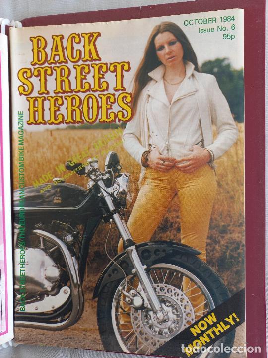 Voitures et Motocyclettes: BSH BACK STREET HEROES Issue No NUMBER 6 OCTOBER 1984 THE EUROPEAN CUSTOM BIKE MAGAZINE CON POSTER