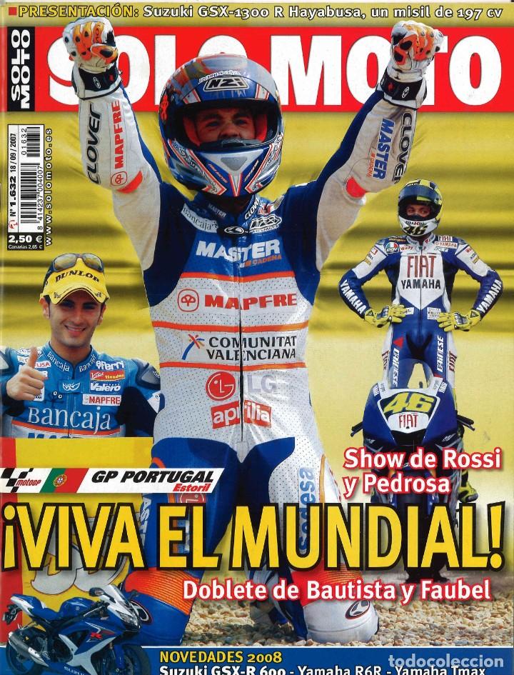 Voitures et Motocyclettes: Solo Moto. n&ordm; 1632 18 septiembre 2007