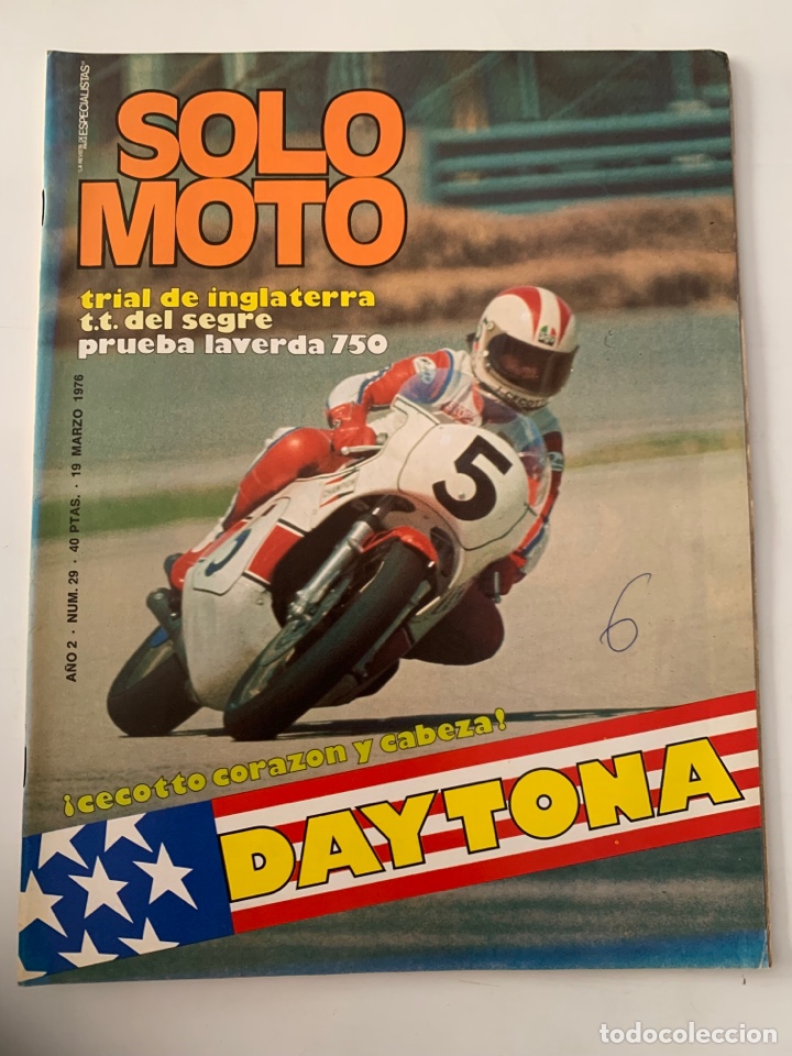Voitures et Motocyclettes: Revista solo Moto a&ntilde;o 2 n&uacute;mero 29
