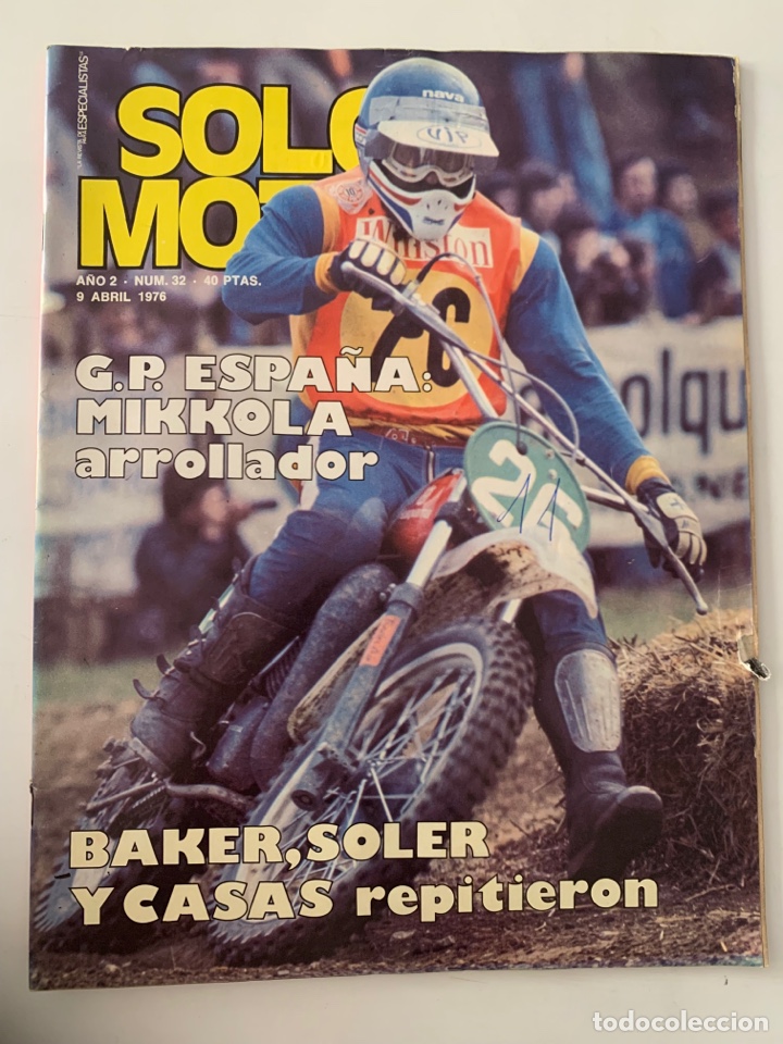 Voitures et Motocyclettes: Revista solo Moto a&ntilde;o 2 n&uacute;mero 32