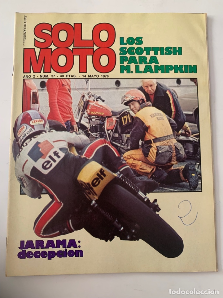 Voitures et Motocyclettes: Revista solo Moto a&ntilde;o 2 n&uacute;mero 37