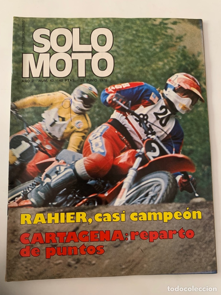Voitures et Motocyclettes: Revista solo Moto a&ntilde;o 2 n&uacute;mero 43