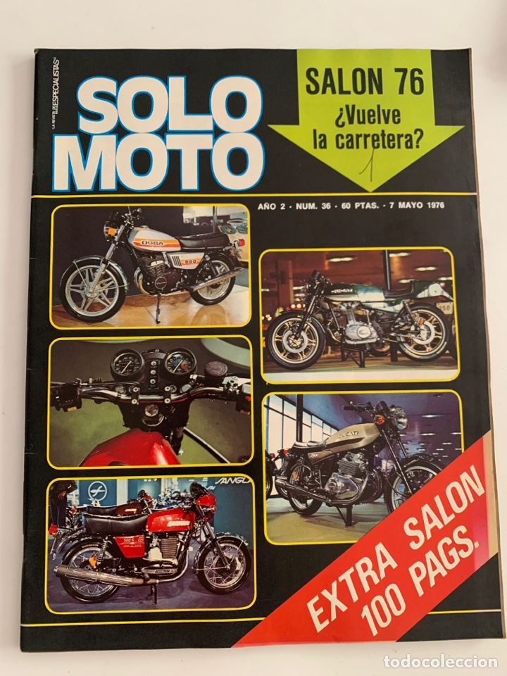 Voitures et Motocyclettes: Revista solo Moto a&ntilde;o 2 numero 36