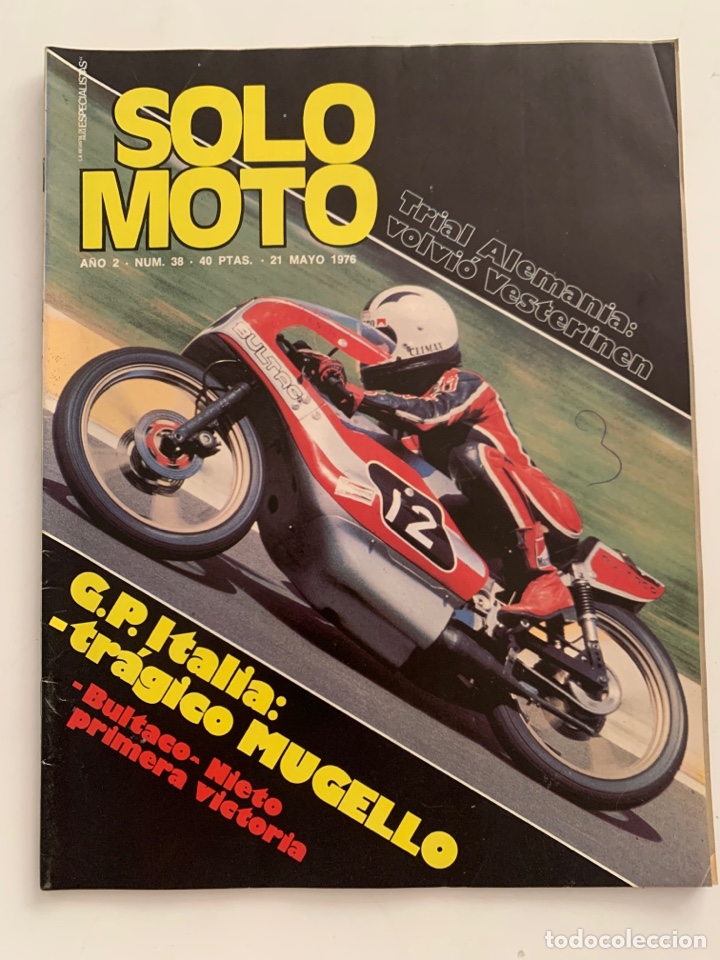 Voitures et Motocyclettes: Revista solo Moto a&ntilde;o 2 numero 38