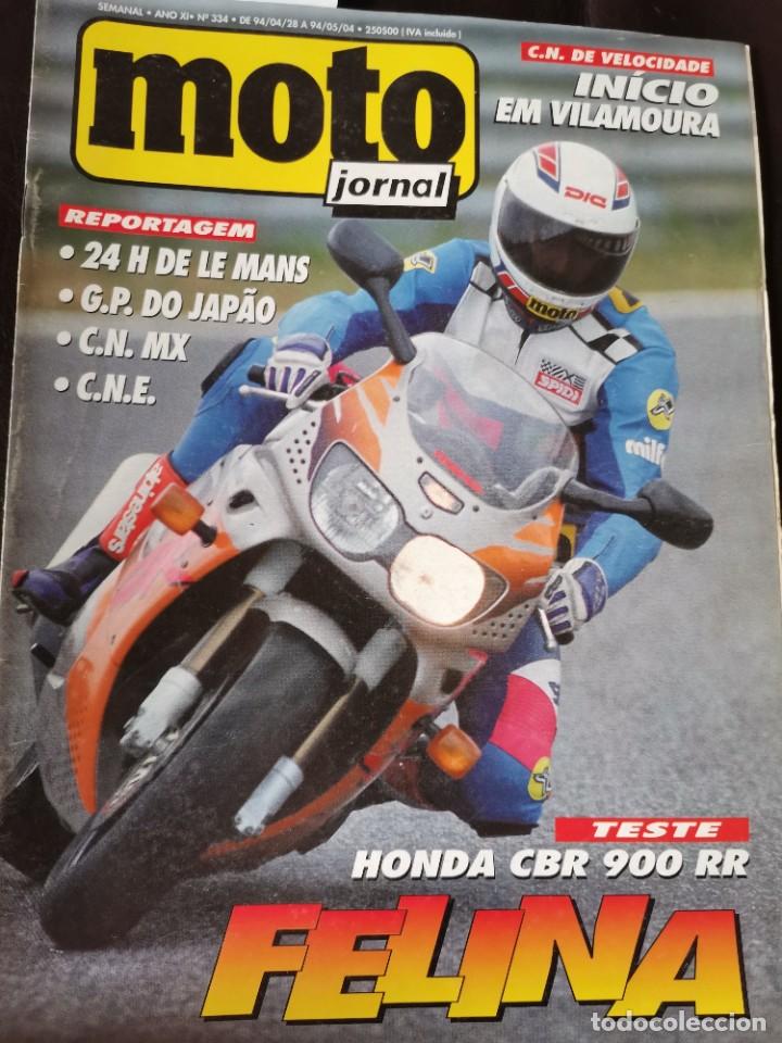 Voitures et Motocyclettes: 1994 REVISTA MOTO JORNAL - 24 H DE LE MANS - GP JAP&Atilde;O - TESTE HONDA CBR 900 RR