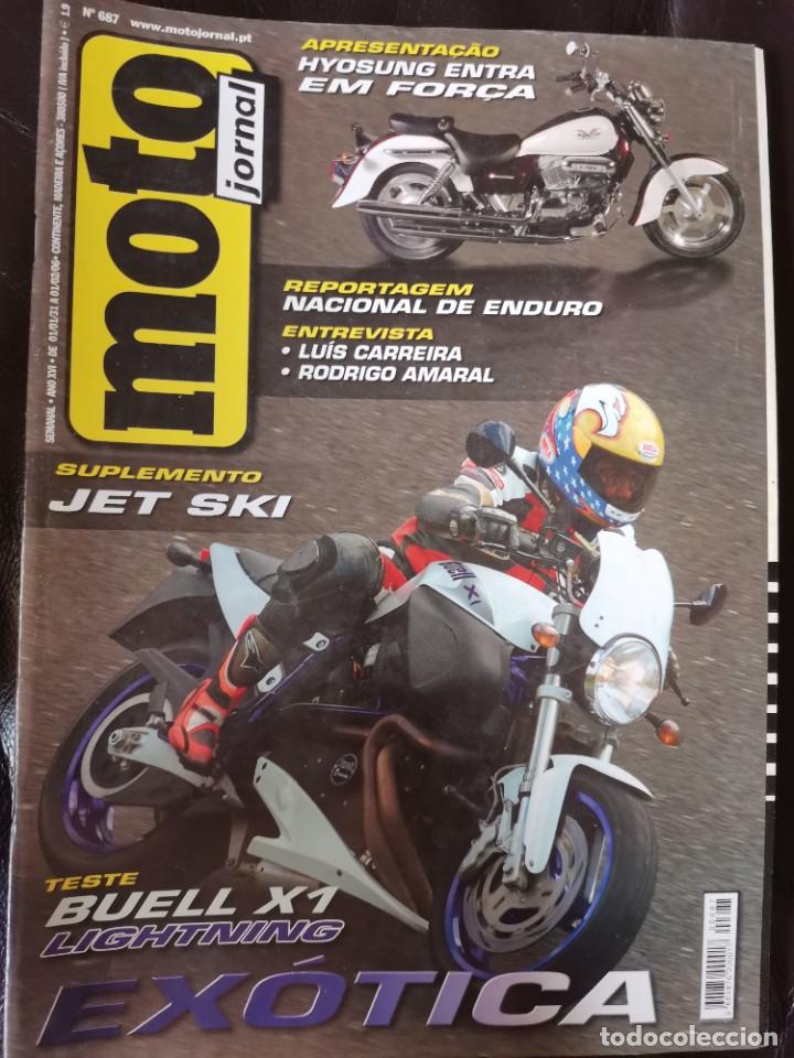 Voitures et Motocyclettes: 2006 REVISTA MOTO JORNAL - HYOSUNG - NACIONAL DE ENDURO - TESTE BUELL X1 LIGHTNING
