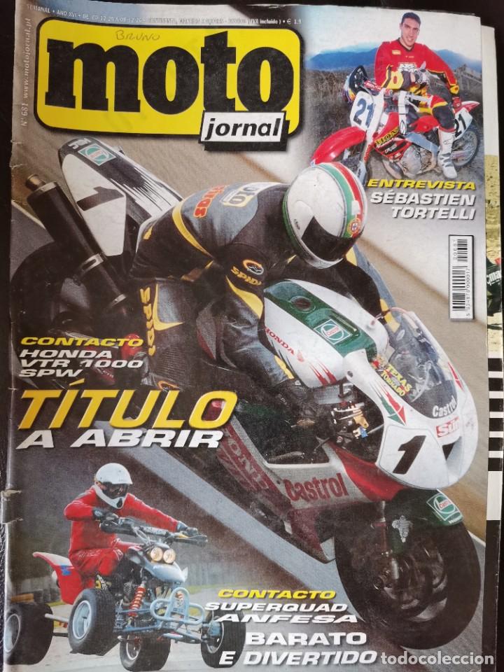Voitures et Motocyclettes: 2000 REVISTA MOTO JORNAL - HONDA VTR 1000 SPW - ENTREVISTA SEBASTIEN TORTELLI