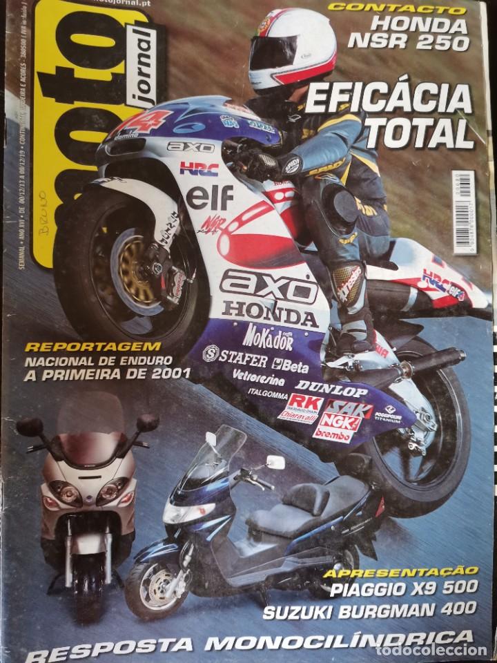 Voitures et Motocyclettes: 2000 REVISTA MOTO JORNAL - HONDA NSR 250 - NACIONAL DE ENDURO - PIAGGIO X9 500