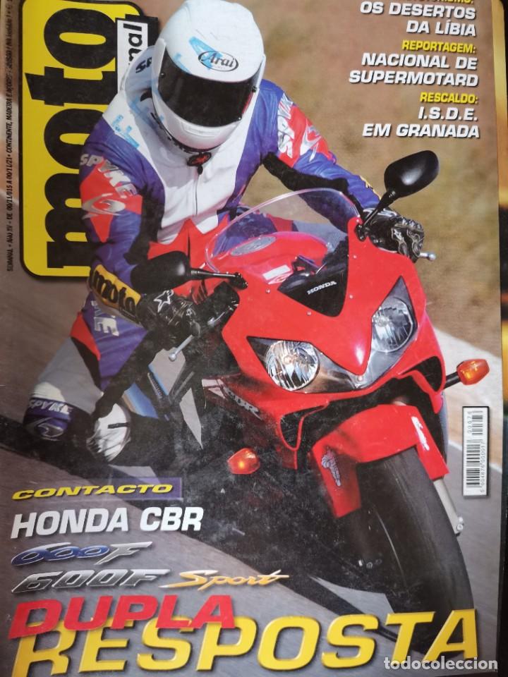 Voitures et Motocyclettes: 2000 REVISTA MOTO JORNAL - HONDA CBR 600 F - NACIONAL SUPER MOTARD - I.S.D.E GRANADA
