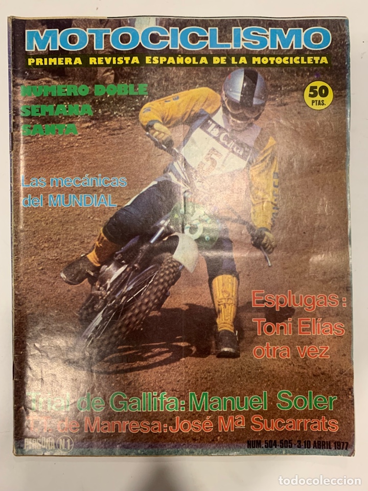 Voitures et Motocyclettes: Revista motociclismo n&ordm; 504-505 prueba morino 125