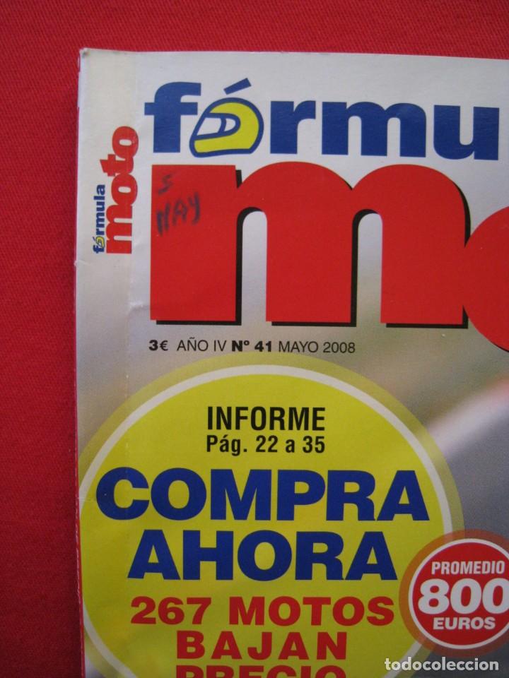 Coches y motocicletas: FORMULA MOTO - N&ordm; 41 - MAYO 2008. - Foto 1