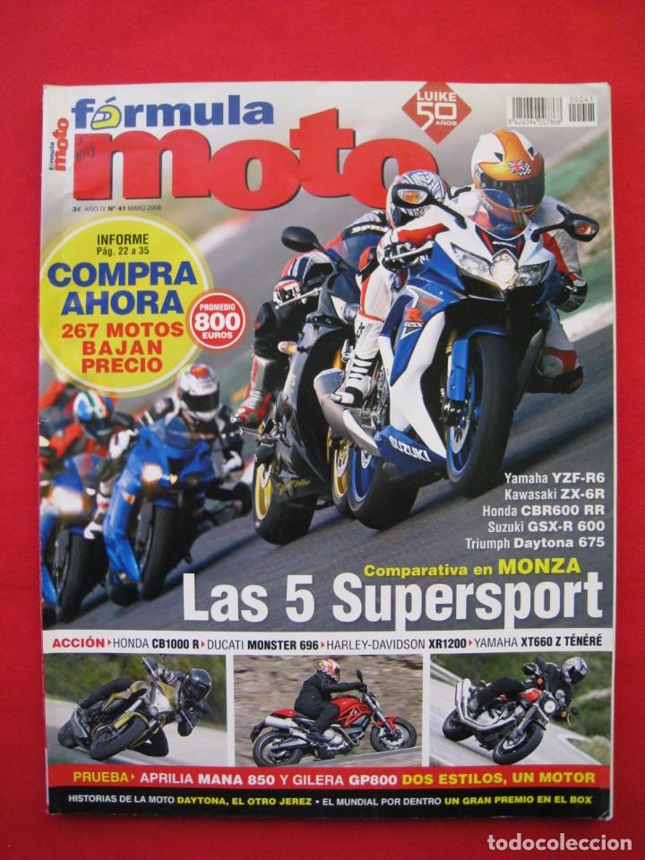 Coches y motocicletas: FORMULA MOTO - N&ordm; 41 - MAYO 2008. - Foto 2