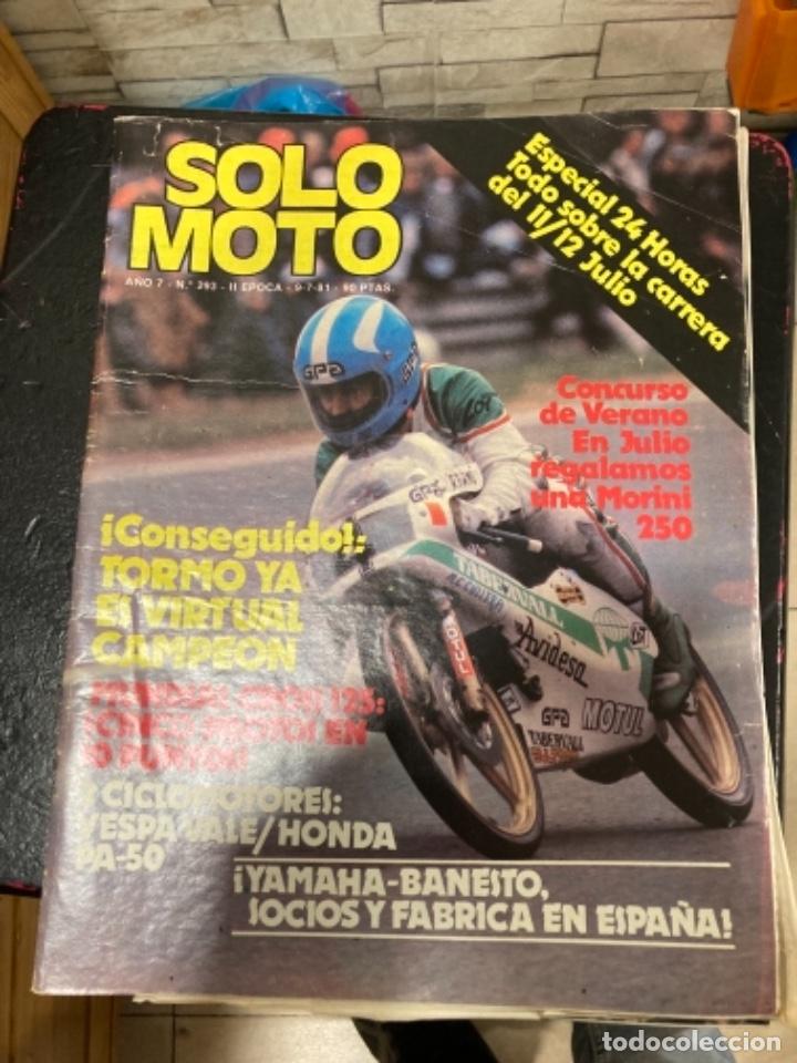 Autos und Motorr&auml;der: Revista solo moto antigua