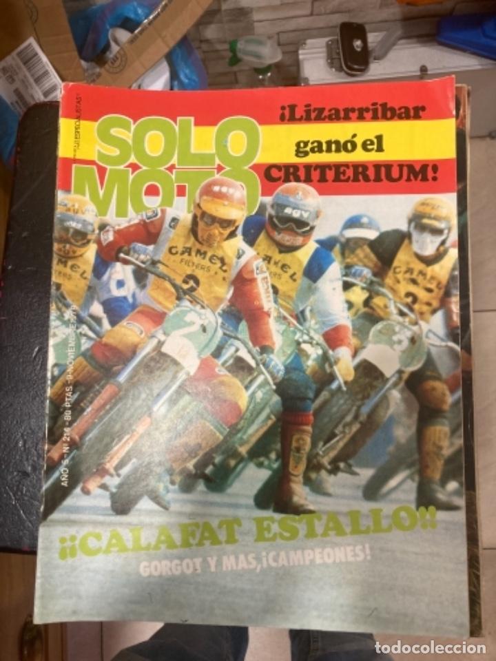 Autos und Motorr&auml;der: Revista solo moto antigua