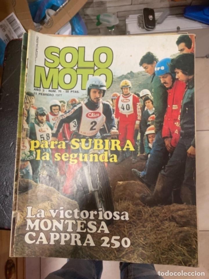 Autos und Motorr&auml;der: Revista solo moto antigua