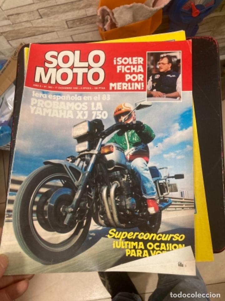 Voitures et Motocyclettes: Revista solo moto antigua