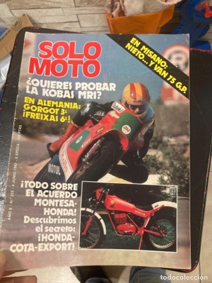 Voitures et Motocyclettes: Revista solo moto antigua