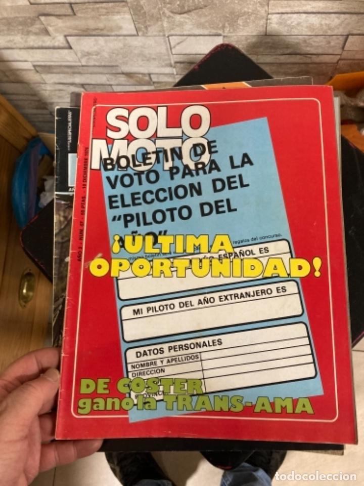 Autos und Motorr&auml;der: Revista solo moto antigua
