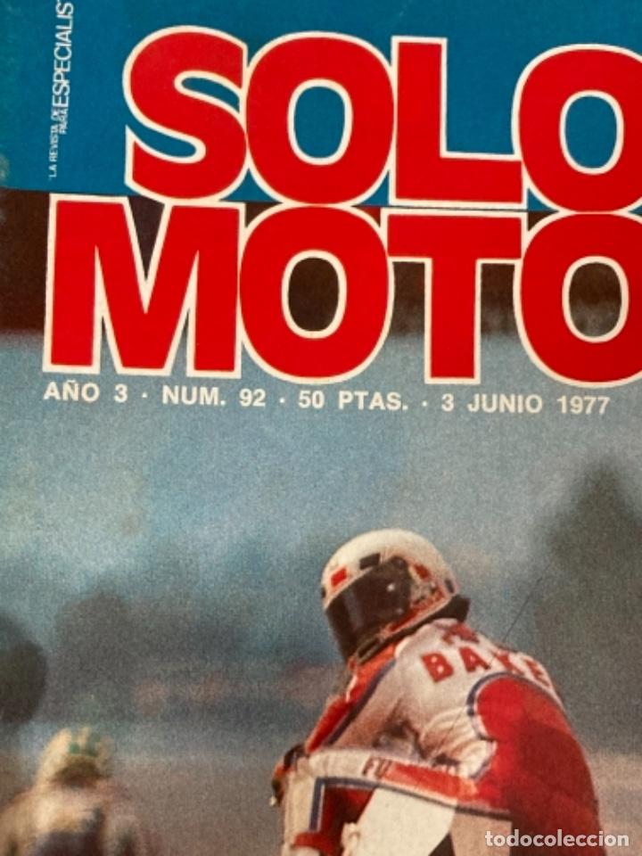 Autos und Motorr&auml;der: Revista solo moto antigua