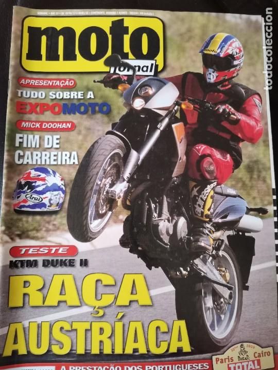 Cars and Motorcycles: 2000 REVISTA MOTO JORNAL - MICK DOOHAN - KTM DUKE II - PARIS DAKAR CAIRO