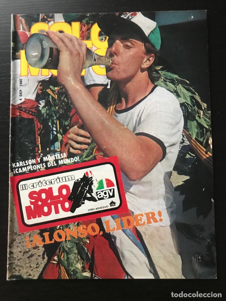 Cars and Motorcycles: SOLO MOTO N&ordm; 252 - SEPTIEMBRE 1980 - TRIAL SUECIA / FANTIC TRIAL 75 / NOLAN