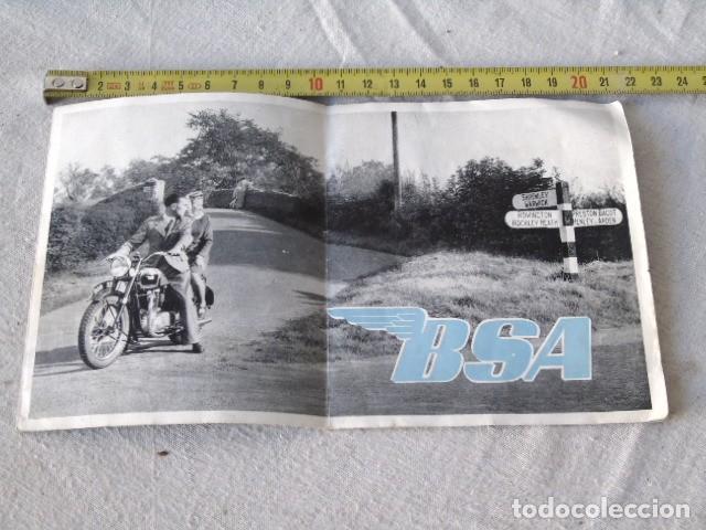 Autos und Motorr&auml;der: folleto moto BSA