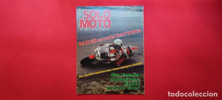 Voitures et Motocyclettes: Solo Moto N&ordm; 81
