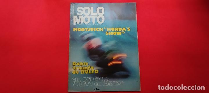 Voitures et Motocyclettes: Solo Moto N&ordm; 45