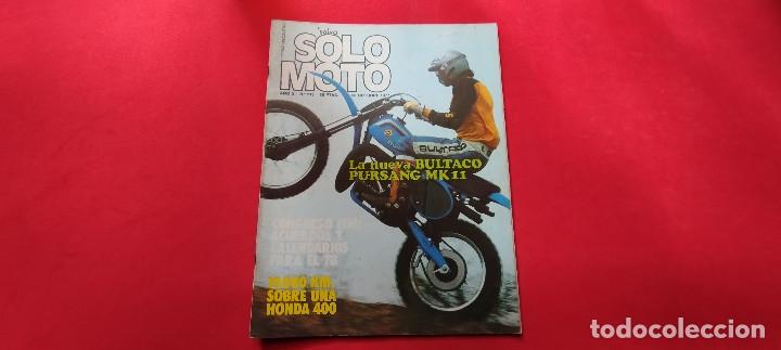 Voitures et Motocyclettes: Solo Moto N&ordm; 113
