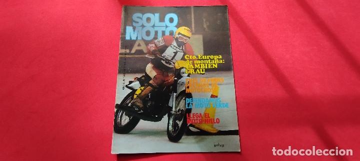 Voitures et Motocyclettes: Solo Moto N&ordm; 142