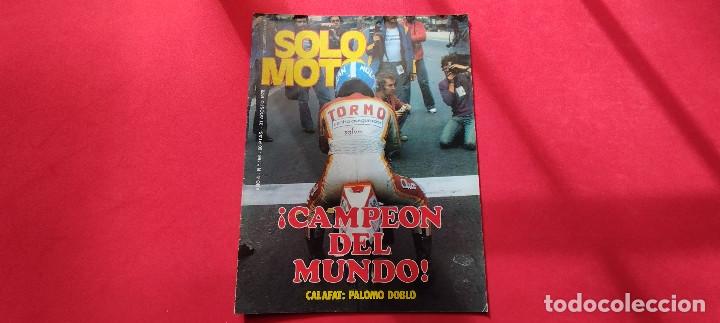 Voitures et Motocyclettes: Revista Solo Moto N&ordm; 156.