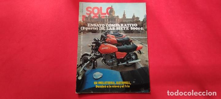 Voitures et Motocyclettes: Solo Moto N&ordm; 181