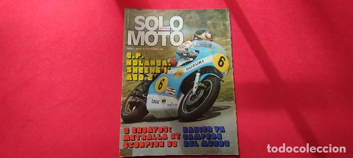 Voitures et Motocyclettes: Solo Moto N&ordm; 9
