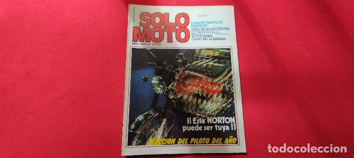 Voitures et Motocyclettes: Solo Moto N&ordm; 16