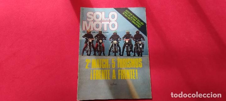 Voitures et Motocyclettes: Solo Moto N&ordm; 18