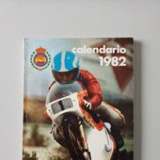 Coches y Motocicletas: CALENDARIO 1982 MOTOCICLISMO REAL FEDERACION MOTOCICLISTA ESPAÑOLA FME. Lote 341971628