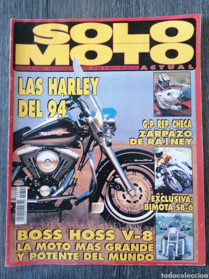 Coches y Motocicletas: SOLO MOTO ACTUAL 899 1993 BIMOTA SB6, BOSS HOSS V8. MOTO GUZZI DAYTONA 1000