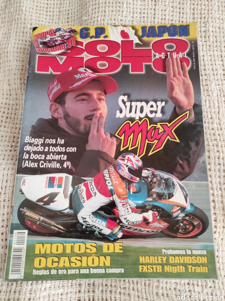 Automobili e Motociclette: REVISTA SOLO MOTO N&ordm; 1139 A&Ntilde;O 1998. COMPARATIVA. DUCATI MONSTER 900S Y DUCATI 600 DARK.