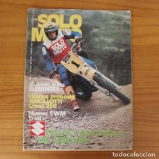 Coches y Motocicletas: SOLO MOTO 229, MARZO 1980. SUZUKI RM 440, SWM TRIAL 280, CULLERA…