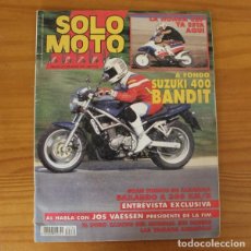 Coches y Motocicletas: SOLO MOTO ACTUAL 784, MAYO 1991. SUZUKI 400 BANDIT, HONDA CUP, JOS VAESSEN…