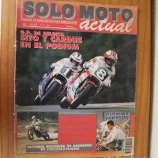 Coches y Motocicletas: SOLO MOTO ACTUAL 687, JULIO 1989. HONDA CBR 1000 F, APRILIA TUAREG WIND 125, SUZUKI ENDURO…