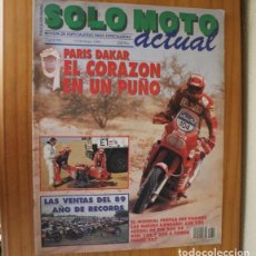 Coches y Motocicletas: SOLO MOTO ACTUAL 714, ENERO 1990. PARIS-DAKAR, KAWASAKI ZXR 750, SUZUKI DR BIG, KTM 125 250, FANTIC